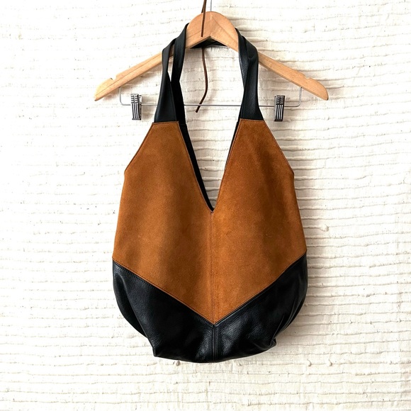 Molly G Louise Two Tone Leather Bag - Picture 2 of 16
